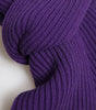 Dolce & Gabbana Purple DG Logo Neck Warmer Wrap Shawl Scarf