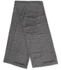 Dolce & Gabbana Gray Logo Print Neck Warmer Wrap Shawl Scarf