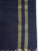 Dolce & Gabbana Blue Cashmere Neck Warmer Wrap Shawl Scarf
