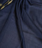 Dolce & Gabbana Blue Cashmere Neck Warmer Wrap Shawl Scarf