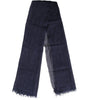 Dolce & Gabbana Dark Blue Neck Warmer Wrap Men Shawl Scarf