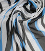 Dolce & Gabbana Multicolor Striped Neck Warmer Wrap Scarf