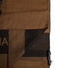 Dolce & Gabbana Brown DG Crown Neck Warmer Men Foulard Scarf