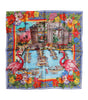 Dolce & Gabbana Multicolor Graphic Print Square Foulard Scarf