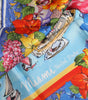Dolce & Gabbana Multicolor Graphic Print Square Foulard Scarf