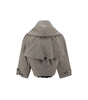 Balenciaga Reverse hooded Trench Coat