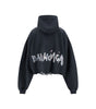 Balenciaga Cropped Hoodie