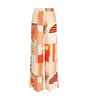Pantalon Fendi en crêpe de soie à imprimé patchwork