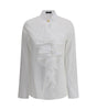 Balmain Poplin ruffle Shirt
