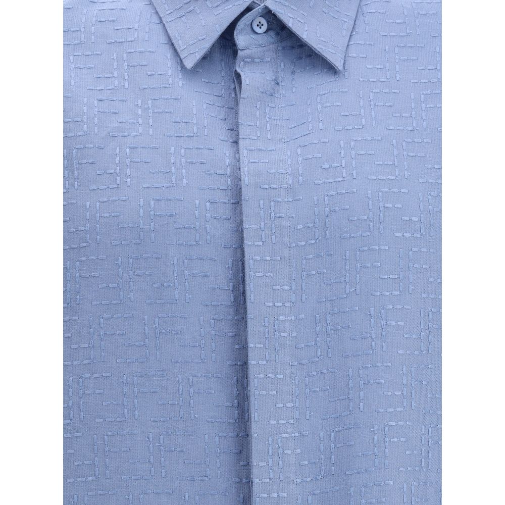 Chemise en lin Fendi
