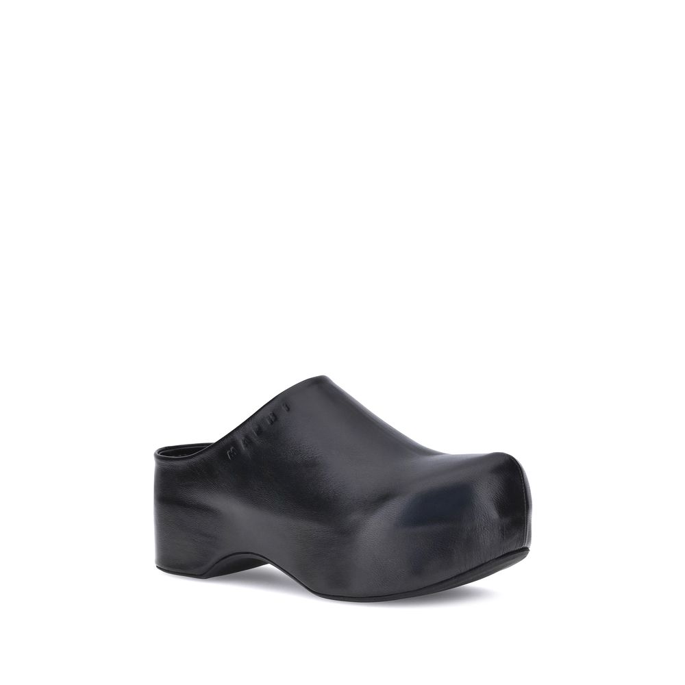 Mules en cuir Marni