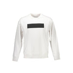 Calvin Klein White Cotton Unisex Sweatshirt