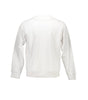 Calvin Klein White Cotton Unisex Sweatshirt