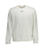 Calvin Klein White Cotton Men Sweater