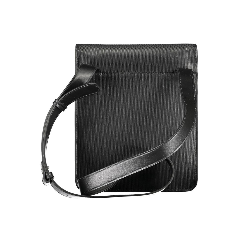 Bolso de hombro Calvin Klein de poliéster negro