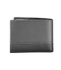 Portefeuille en cuir noir Calvin Klein