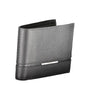 Portefeuille en cuir noir Calvin Klein