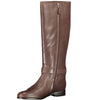 Ralph Lauren Brown Leather Women Boot