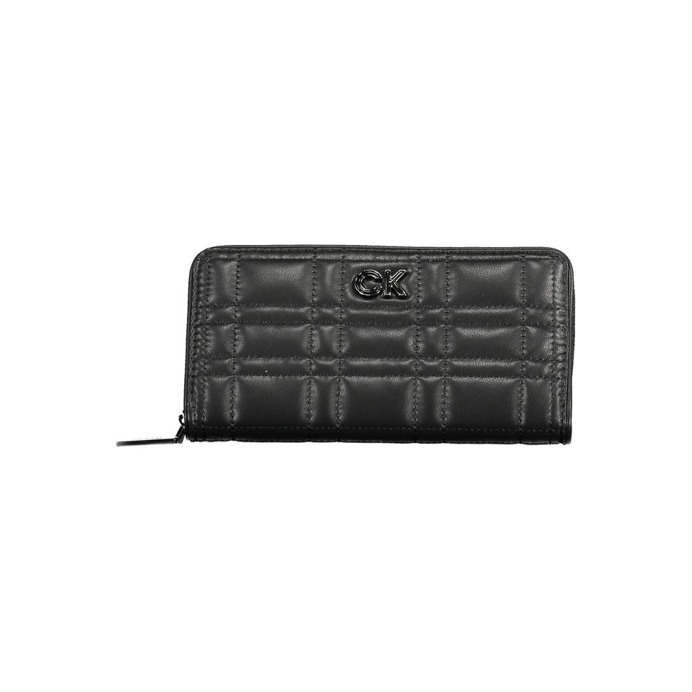 Portefeuille Calvin Klein en polyester noir