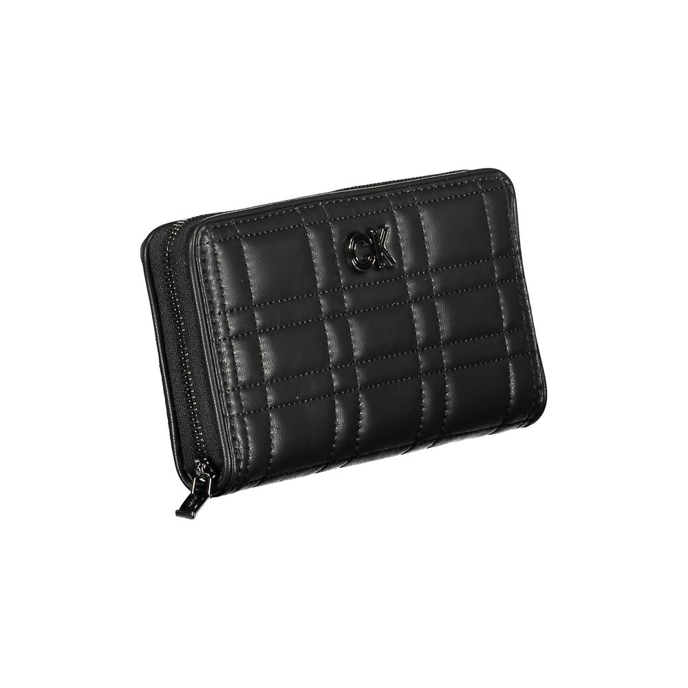 Portefeuille Calvin Klein en polyester noir