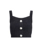 Balmain Tweed Crop Top