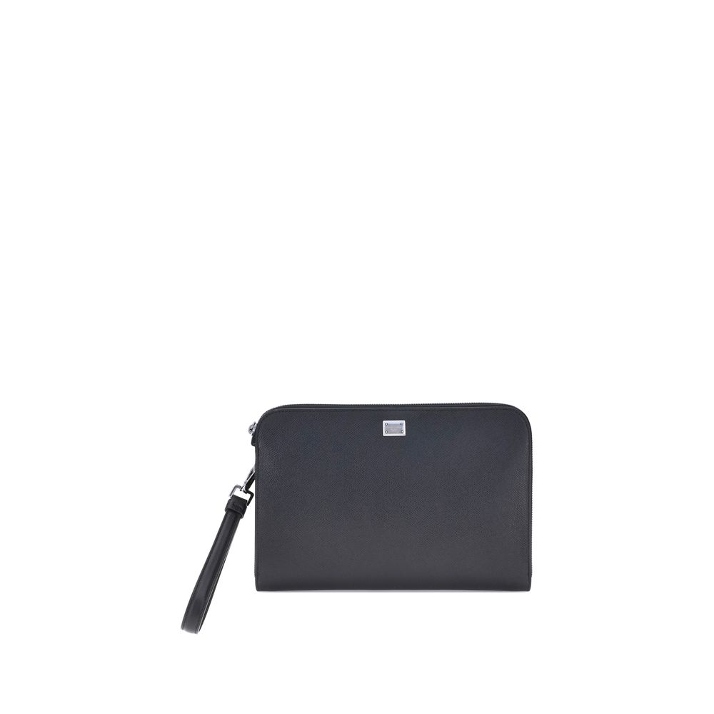 Pochette en cuir Dolce &amp; Gabbana