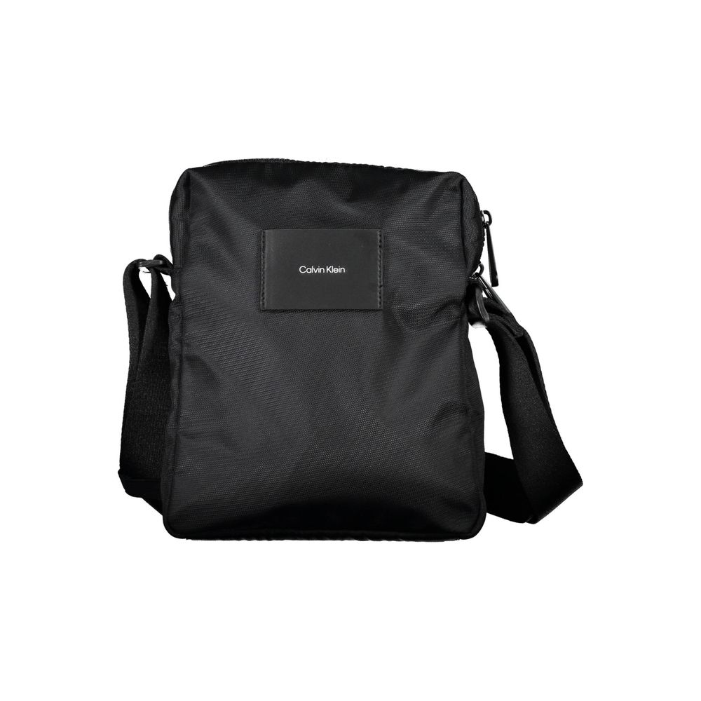 Sac à bandoulière en polyester noir Calvin Klein