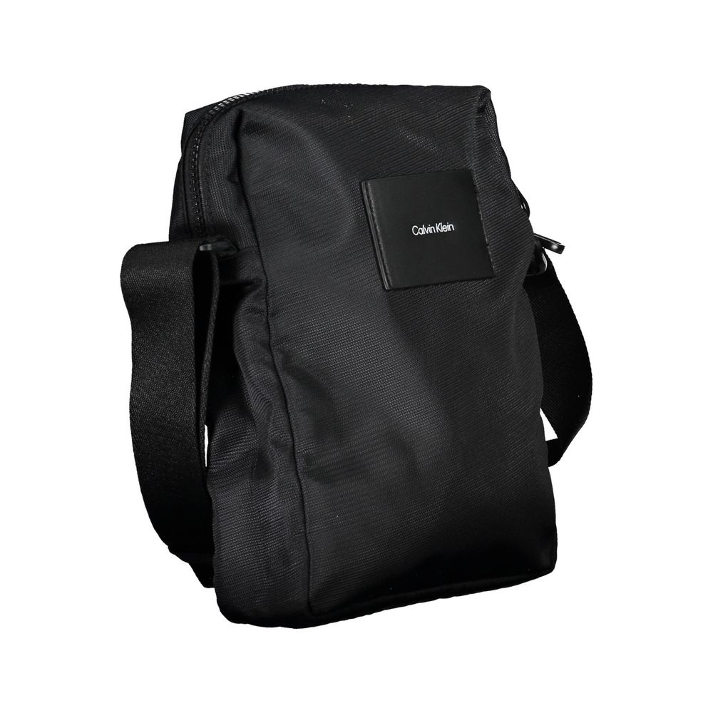 Sac à bandoulière en polyester noir Calvin Klein