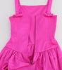 Dolce & Gabbana Pink Silk Long Sheath Ball Gown Dress
