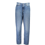Jean et pantalon en coton bleu Calvin Klein
