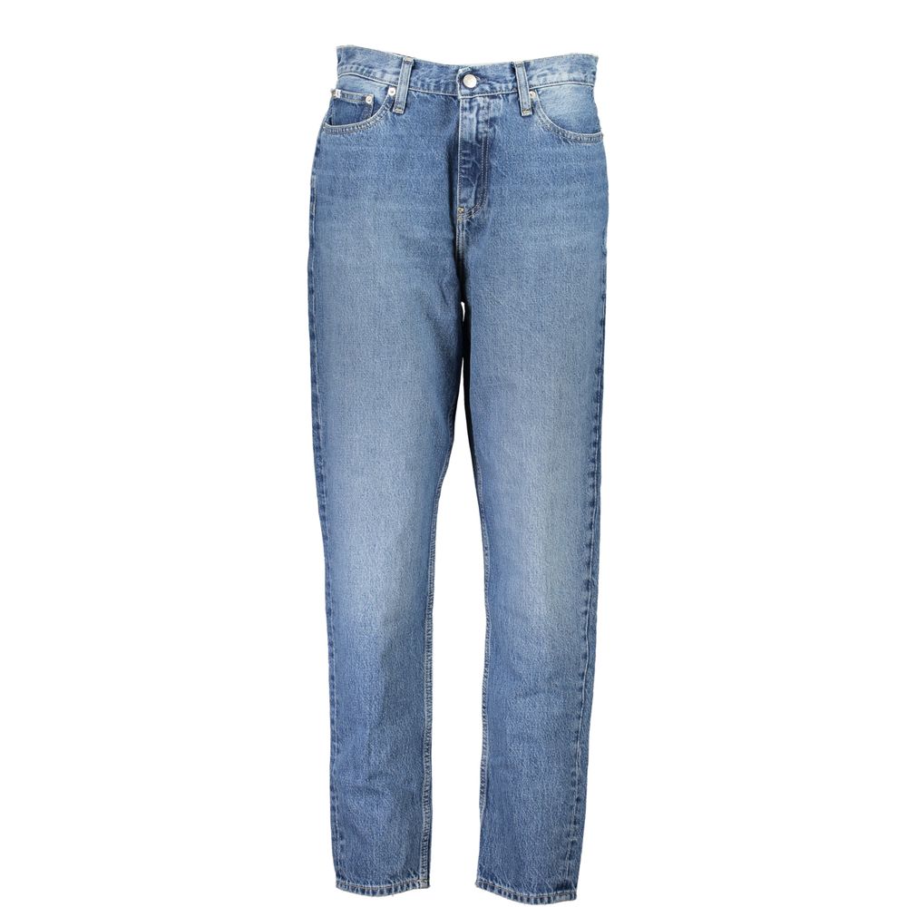 Jean et pantalon en coton bleu Calvin Klein