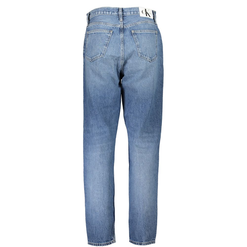 Jean et pantalon en coton bleu Calvin Klein