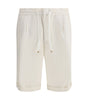 Short en lin teint Brunello Cucinelli