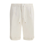 Short en lin teint Brunello Cucinelli