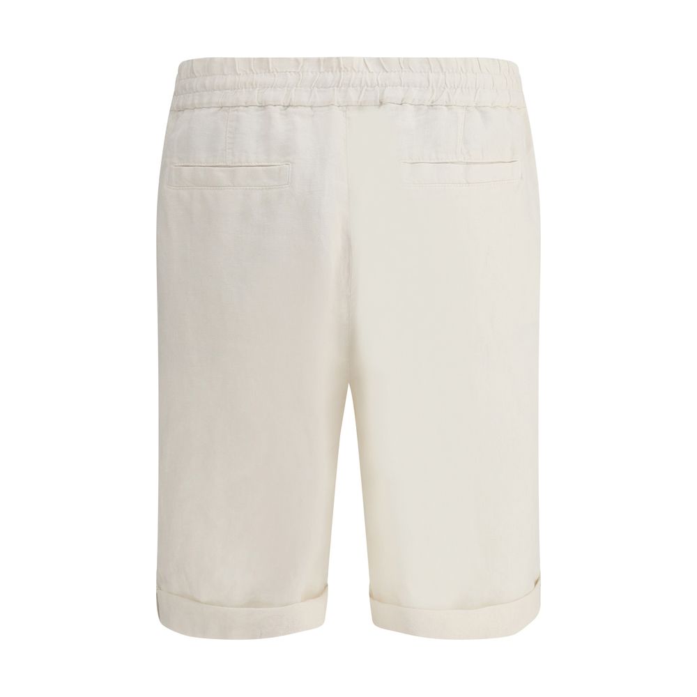 Short en lin teint Brunello Cucinelli