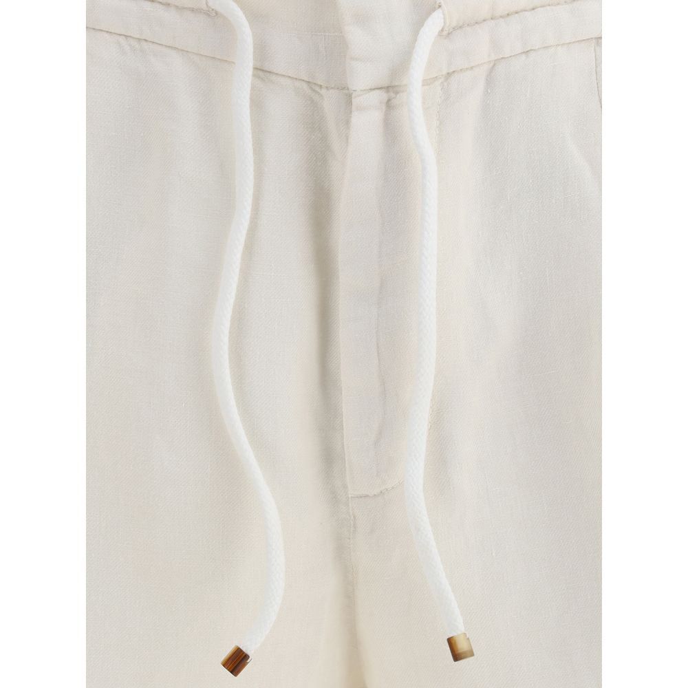 Short en lin teint Brunello Cucinelli