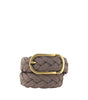 Brunello Cucinelli Leather belt braided design