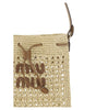 Miu Miu Raffia Handbag