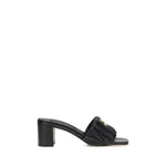 Sandales à logo Miu Miu