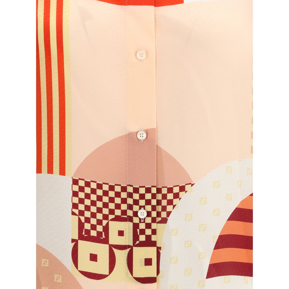 Chemise patchwork Fendi