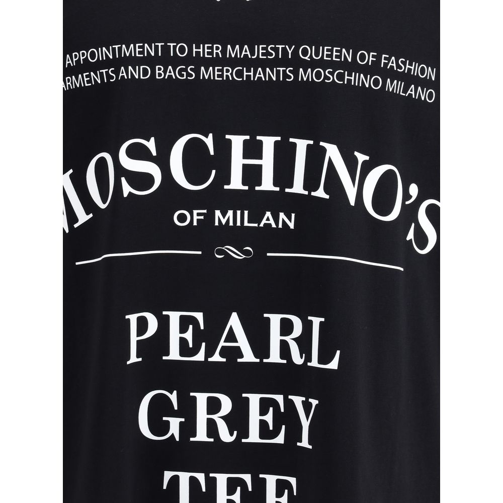T-shirt Moschino blanc à imprimé maxi