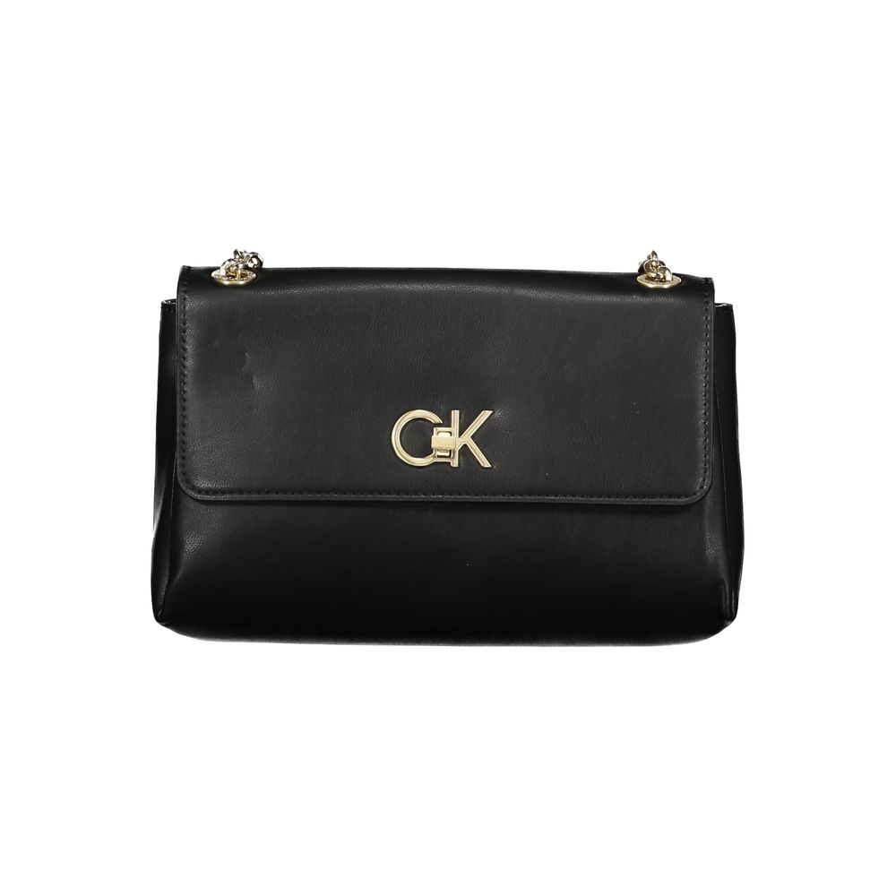 Sac à main en polyester noir Calvin Klein