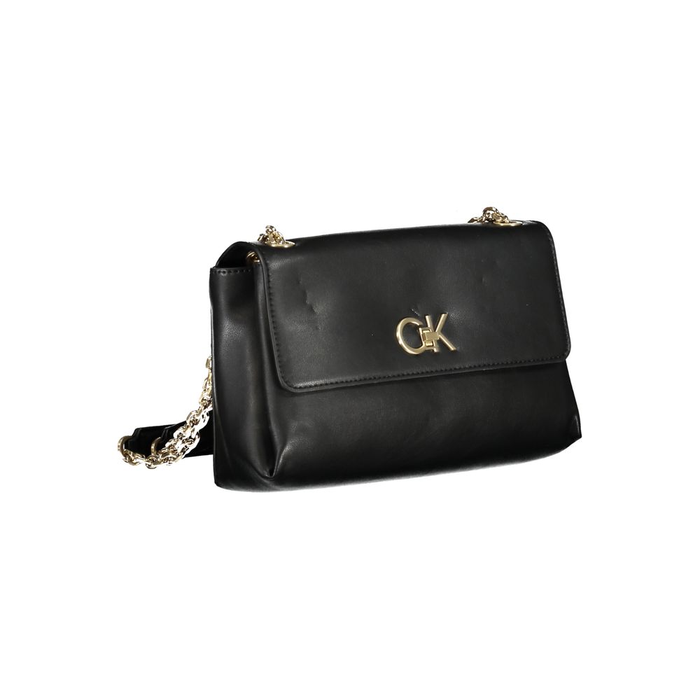 Sac à main en polyester noir Calvin Klein