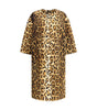 Manteau Prada à imprimé animalier