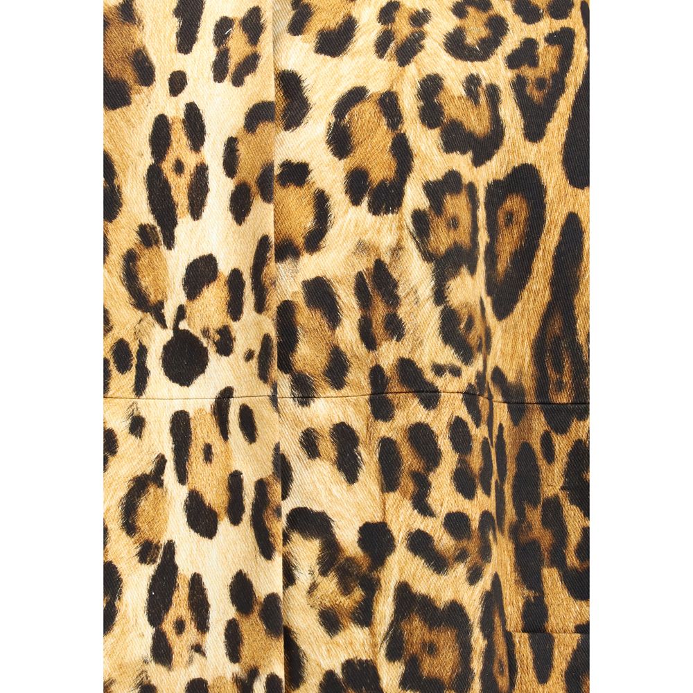 Manteau Prada à imprimé animalier