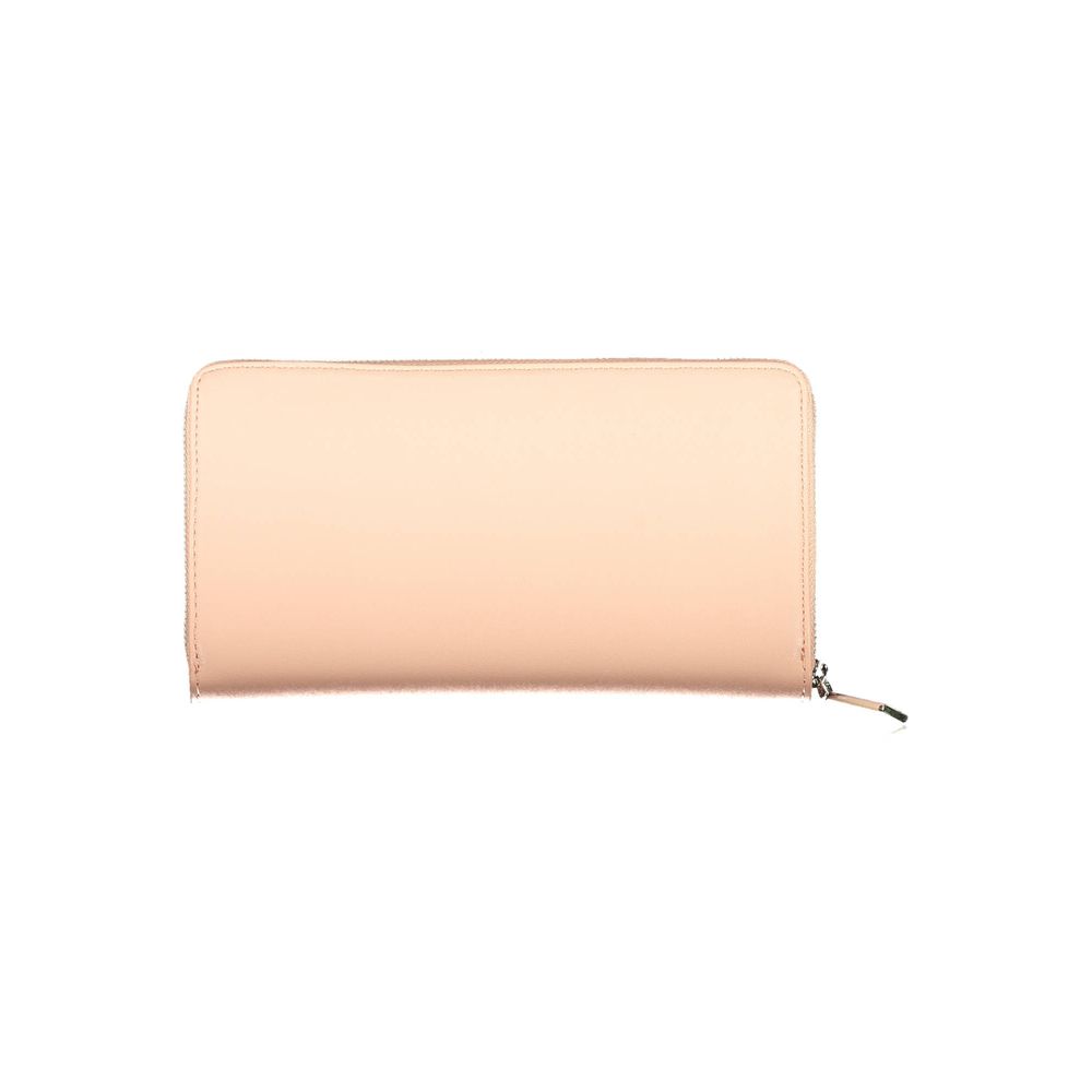 Portefeuille en polyéthylène rose Calvin Klein