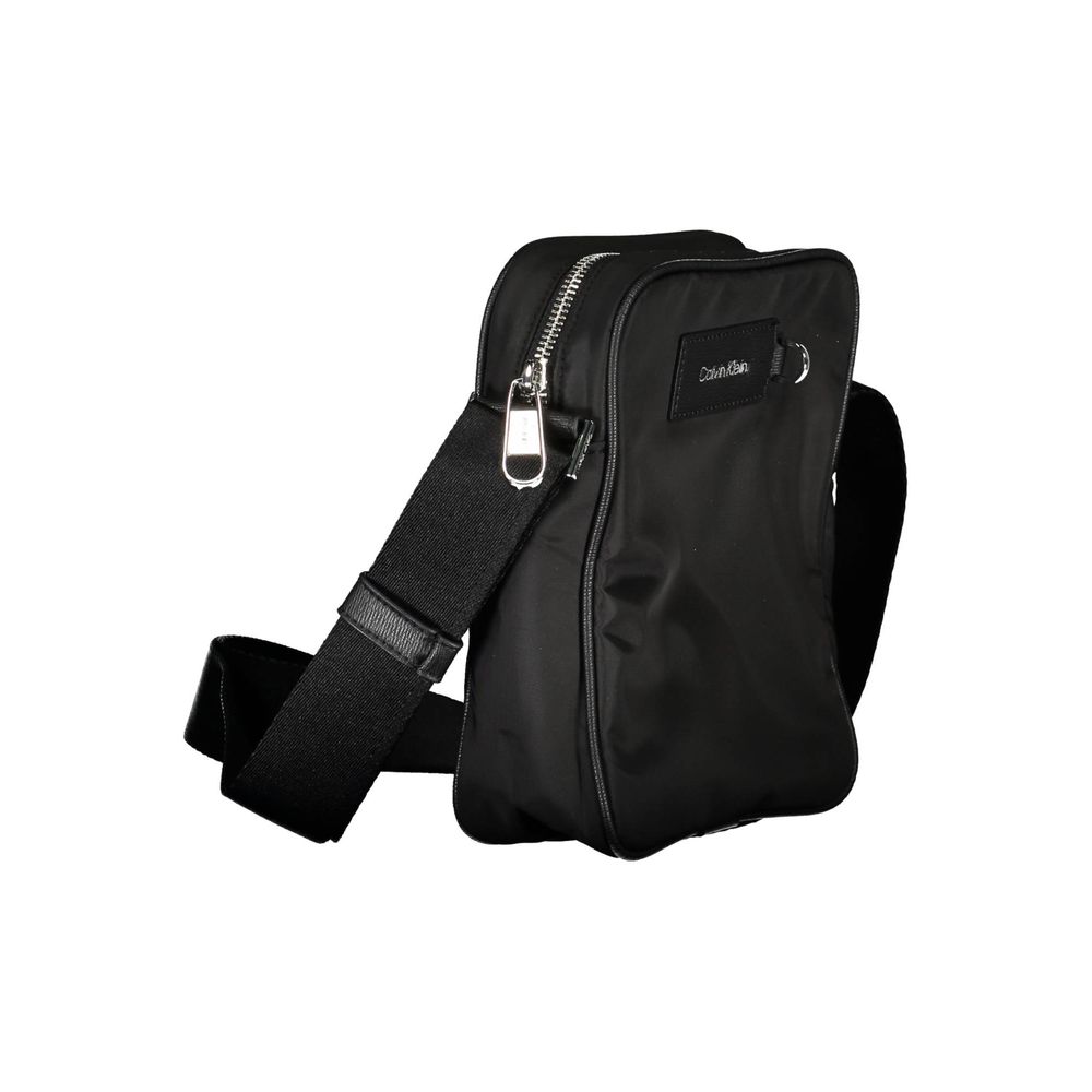 Sac à bandoulière en polyester noir Calvin Klein