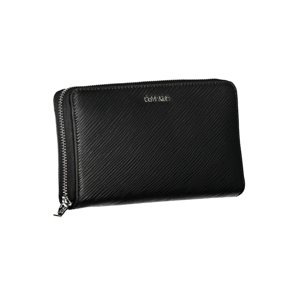 Portefeuille en polyéthylène noir Calvin Klein