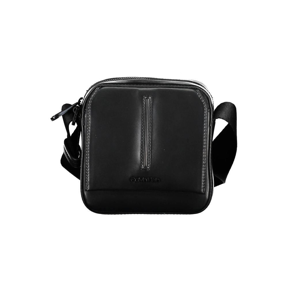 Bolso de hombro Calvin Klein de poliéster negro