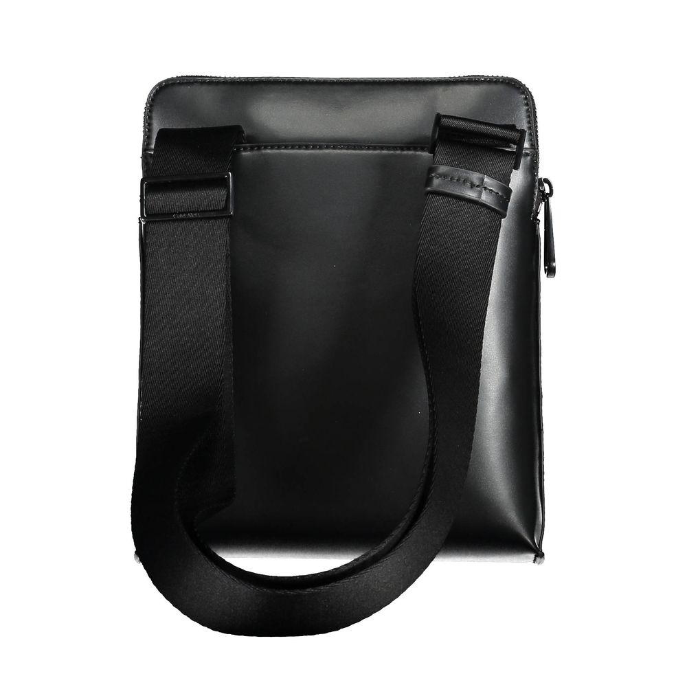 Bolso de hombro Calvin Klein de poliéster negro